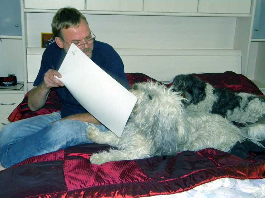 September 2010 - Aschi und Wanda auf dem Lieblingsplatz